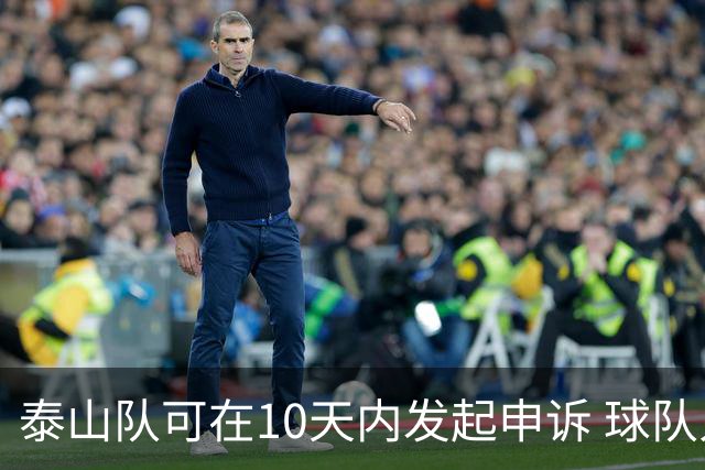 泰山队可在10天内发起申诉 球队人士也一头雾水